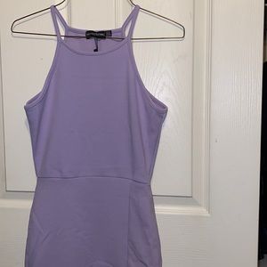 Purple Bodycon Dress
